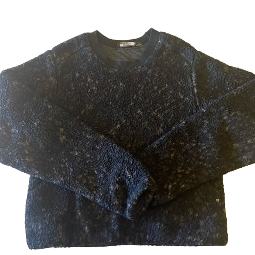 Prana Women's Polar Escape M Black Fleece Sweatshirt
